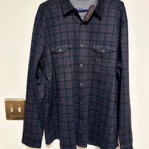 Johnston & Murphy burgundy Shirt